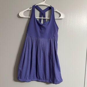 Lululemon Purple Racerback Activewear Tank Top‎ Size 6